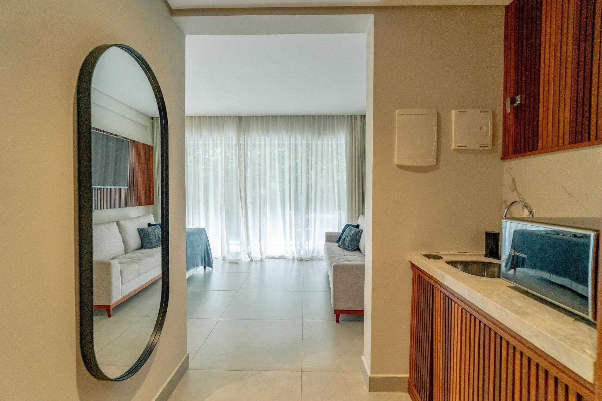 Qavi - Flat na rua Principal com vista jardim #ÎledePipa Praia de Pipa Extérieur photo
