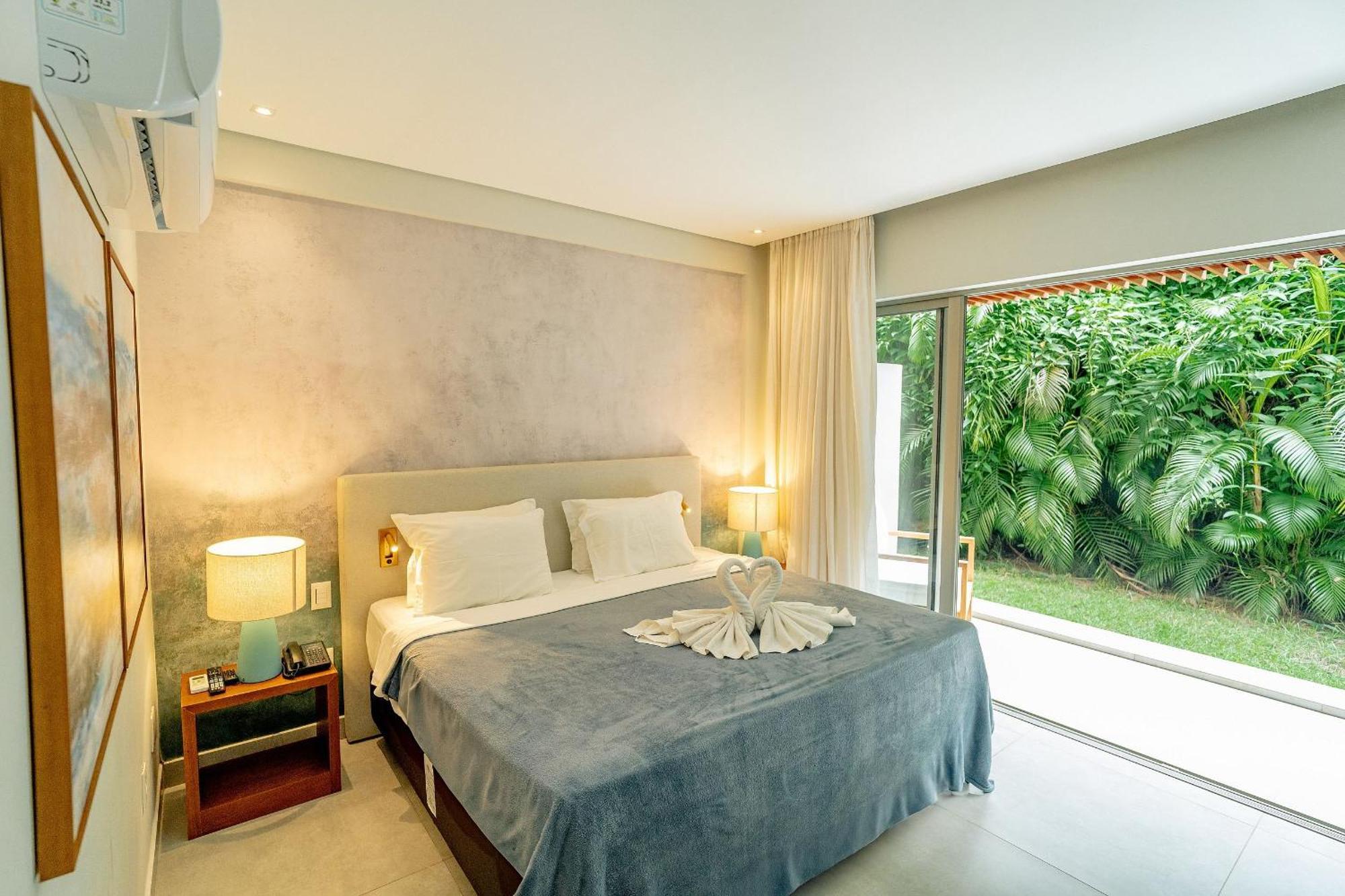 Qavi - Flat na rua Principal com vista jardim #ÎledePipa Praia de Pipa Extérieur photo