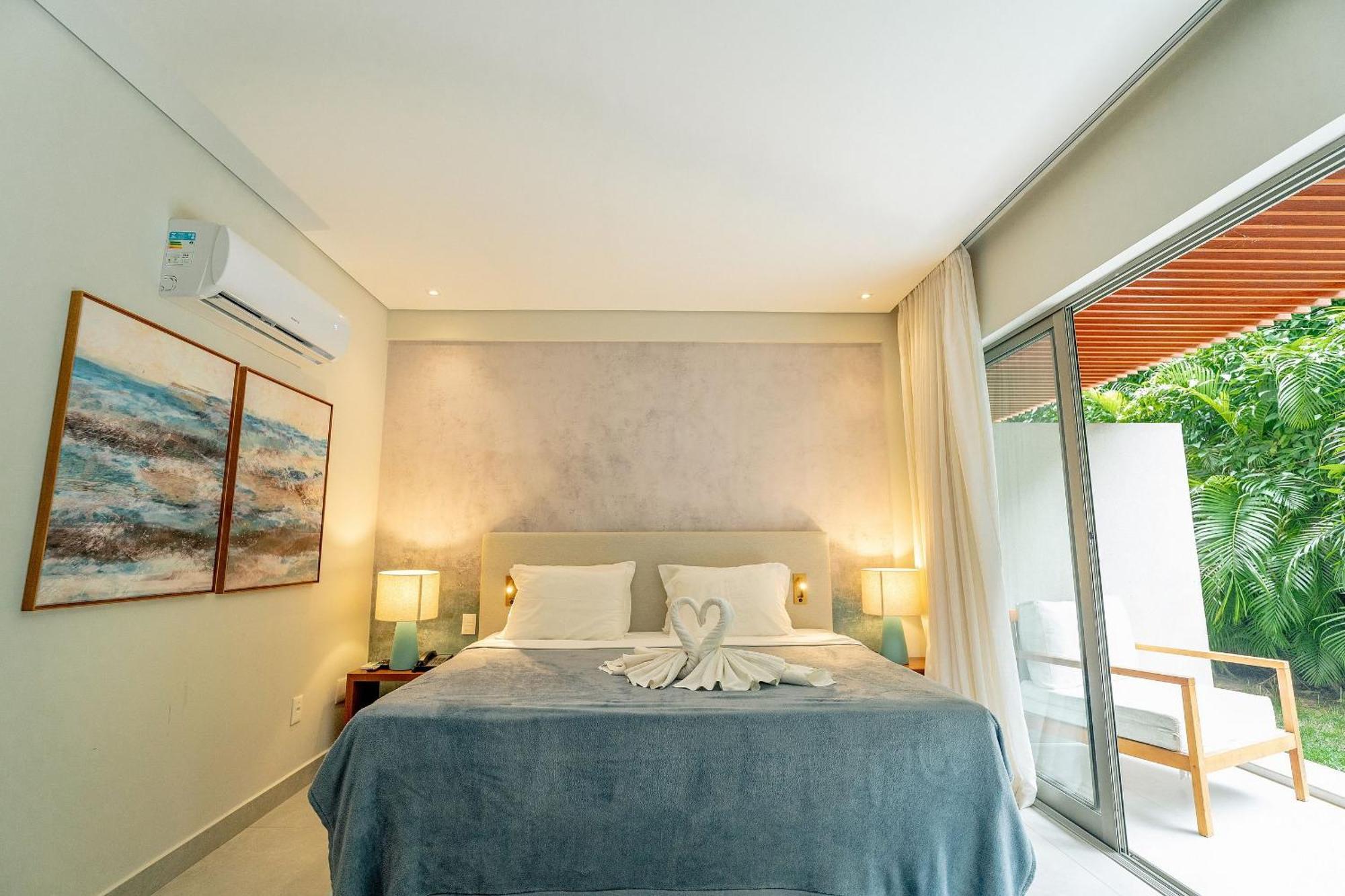 Qavi - Flat na rua Principal com vista jardim #ÎledePipa Praia de Pipa Extérieur photo