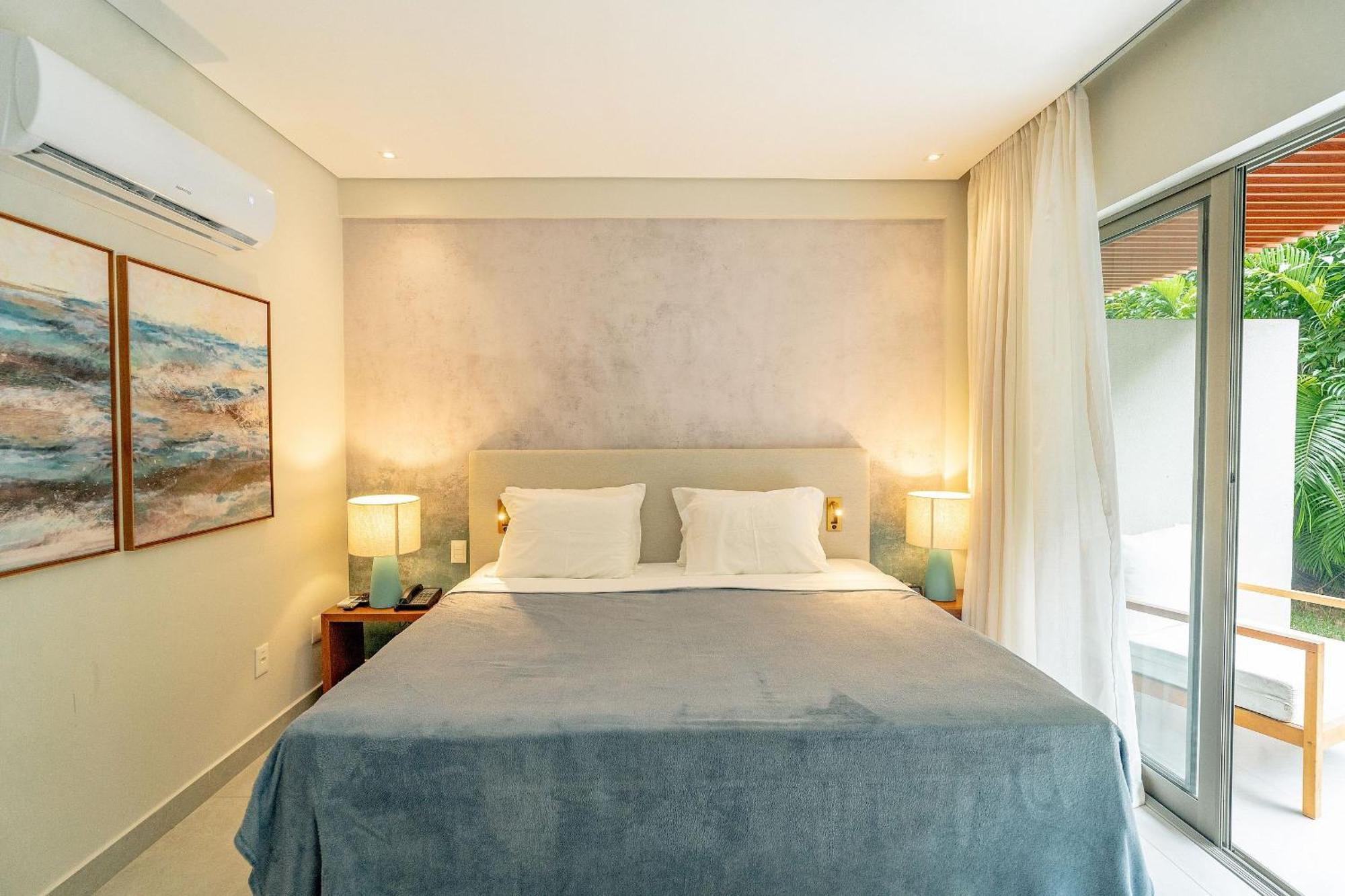 Qavi - Flat na rua Principal com vista jardim #ÎledePipa Praia de Pipa Extérieur photo